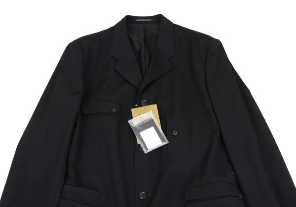 Yohji Yamamoto POUR HOMME Wool Gaba Military Design Jacket K-164484_002