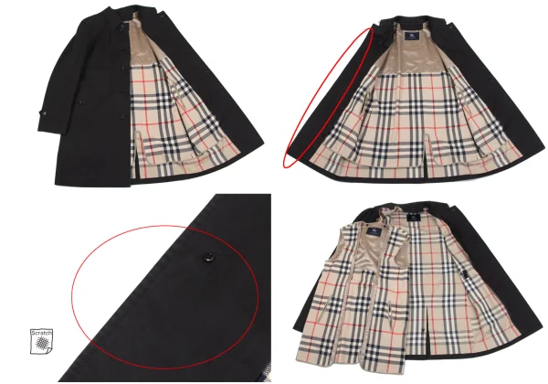 BURBERRY LONDON Check Liner Detachable Coat K-164499_014