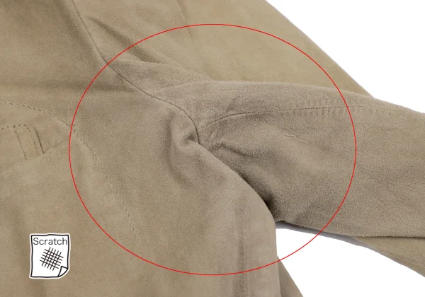 Papas Lamb Suede Stand Collar Jacket K-164500_004