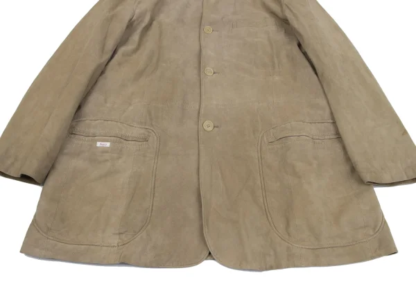 Papas Lamb Suede Stand Collar Jacket K-164500_011