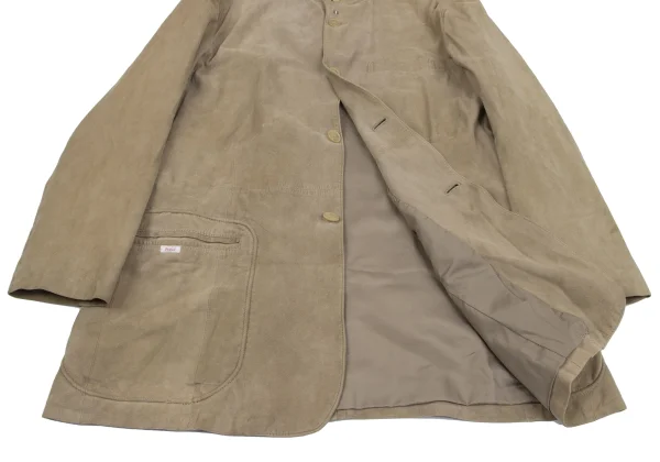 Papas Lamb Suede Stand Collar Jacket K-164500_015