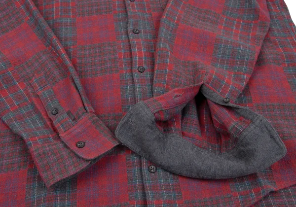 Papas Crazy Check Cotton Flannel Shirt K-164501_008
