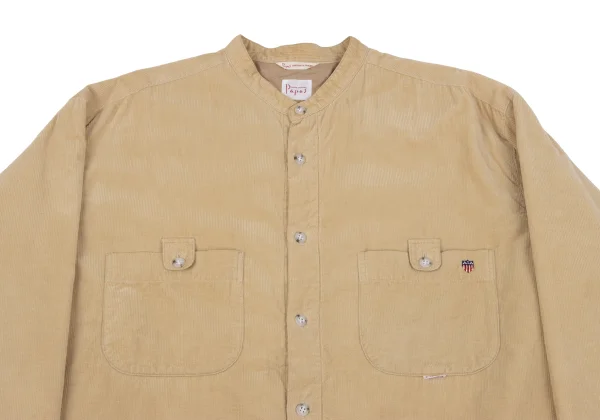 Papas Quilted Lining Corduroy Shirt K-164503_002