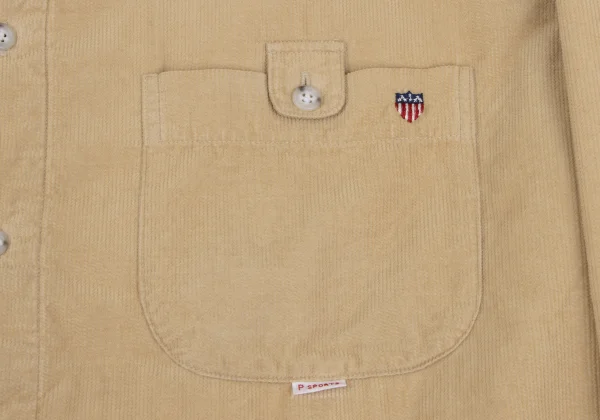 Papas Quilted Lining Corduroy Shirt K-164503_005