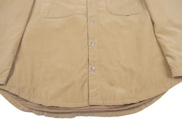 Papas Quilted Lining Corduroy Shirt K-164503_013