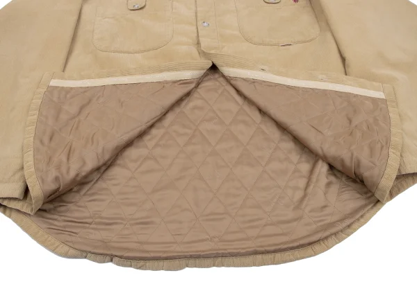 Papas Quilted Lining Corduroy Shirt K-164503_014