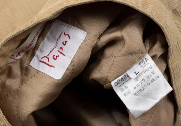 Papas Quilted Lining Corduroy Shirt K-164503_017