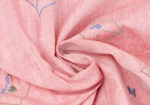 Papas Letter Embroidery Cotton Shirt K-164505_015