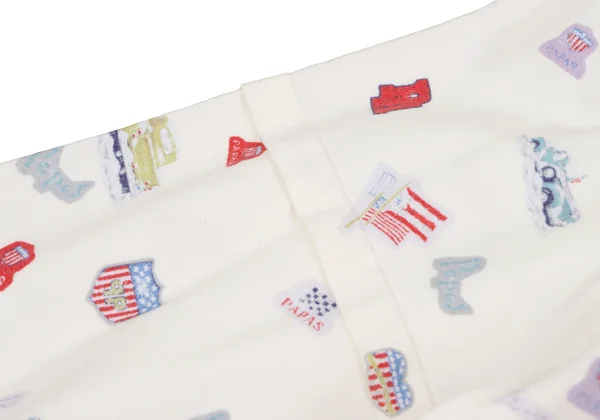 Papas Car Pins Print Cotton Shirt K-164506_008