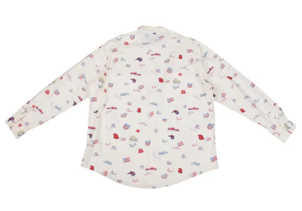 Papas Car Pins Print Cotton Shirt K-164506_013