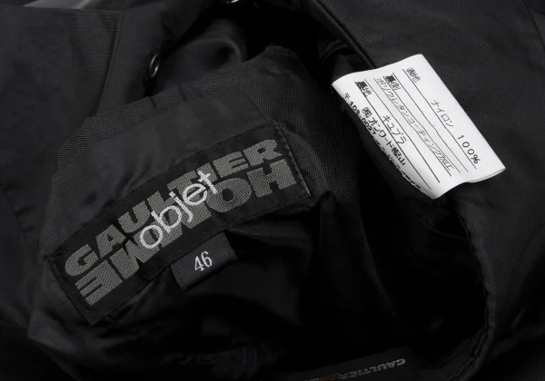 Jean Paul GAULTIER HOMME objet Polyurethane Coated Nylon Zip Coat K-164507_019