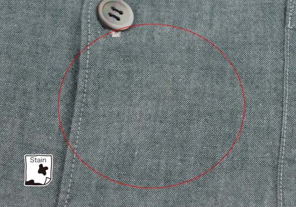 COMME des GARCONS HOMME Color Double Stitch Open-collar Shirt K-164508_003