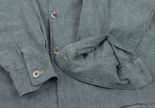 COMME des GARCONS HOMME Color Double Stitch Open-collar Shirt K-164508_011