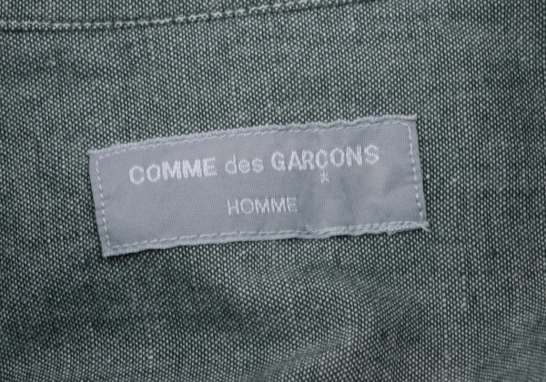 COMME des GARCONS HOMME Color Double Stitch Open-collar Shirt K-164508_016