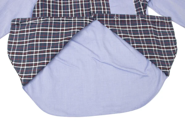 COMME des GARCONS HOMME Check Front Switching Shirt K-164509_013