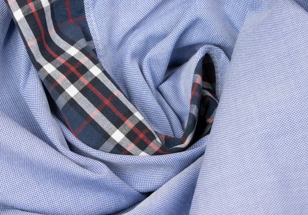 COMME des GARCONS HOMME Check Front Switching Shirt K-164509_016