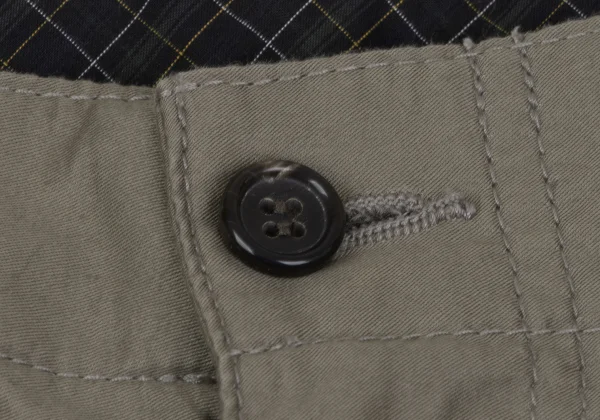 COMME des GARCONS HOMME Washed Cotton Half Pants K-164510_005