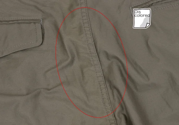 COMME des GARCONS HOMME Washed Cotton Half Pants K-164510_011