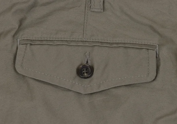 COMME des GARCONS HOMME Washed Cotton Half Pants K-164510_012