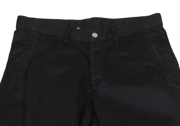 COMME des GARCONS HOMME Cotton Gaba Side Pocket Design Straight Pants K-164512_003
