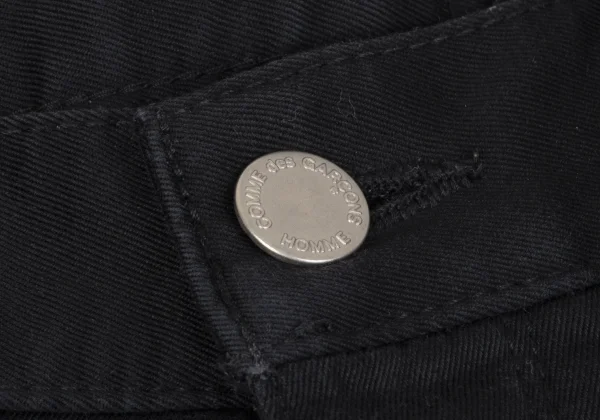 COMME des GARCONS HOMME Cotton Gaba Side Pocket Design Straight Pants K-164512_005