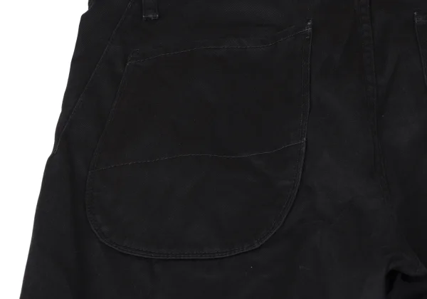 COMME des GARCONS HOMME Cotton Gaba Side Pocket Design Straight Pants K-164512_015