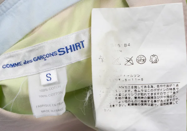 COMME des GARCONS SHIRT Dyed Long Sleeved Shirt K-164515_019