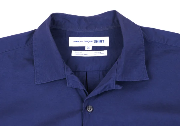 COMME des GARCONS SHIRT Knit Switching Open Collar Short Sleeve Shirt K-164516_003