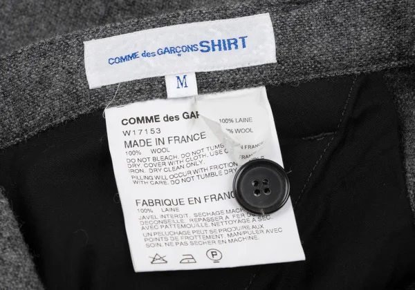 COMME des GARCONS SHIRT Wool Short Pants K-164517_013