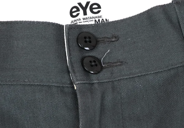 eYe JUNYA WATANABE MAN COMME des GARCONS×Dickies Leather Patch Cropped Pants K-164519_005