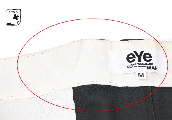 eYe JUNYA WATANABE MAN COMME des GARCONS×Dickies Leather Patch Cropped Pants K-164519_007