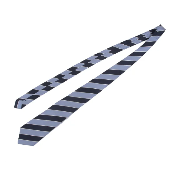 COMME des GARCONS HOMME DEUX Regimental Silk Tie K-164522_002