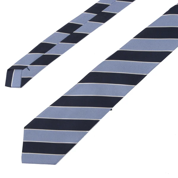 COMME des GARCONS HOMME DEUX Regimental Silk Tie K-164522_003