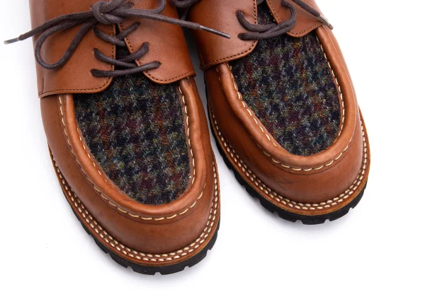 JUNYA WATANABE MAN Tweed Switching Leather Shoes K-164523_007
