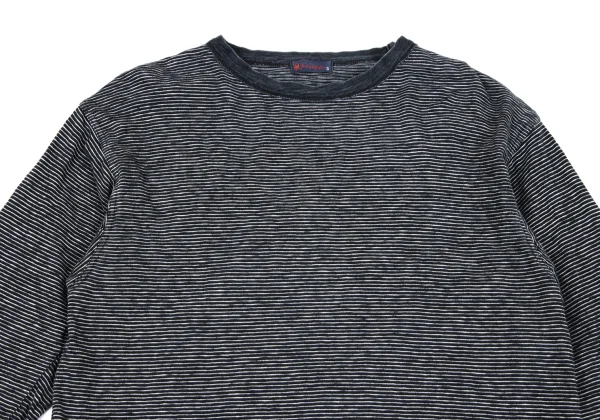 45rpm 45R Indigo Dyed Striped T-shirt K-164524_002