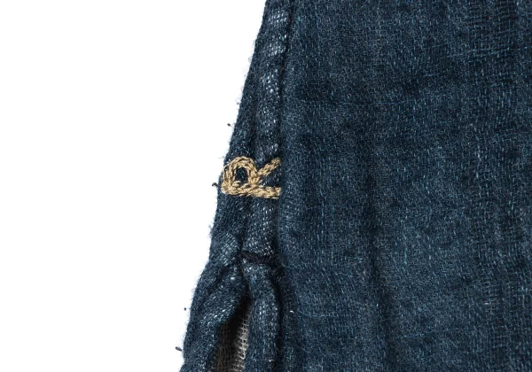 45rpm 45R Striped Indigo Dyed Cotton Gauze Shirt K-164525_015