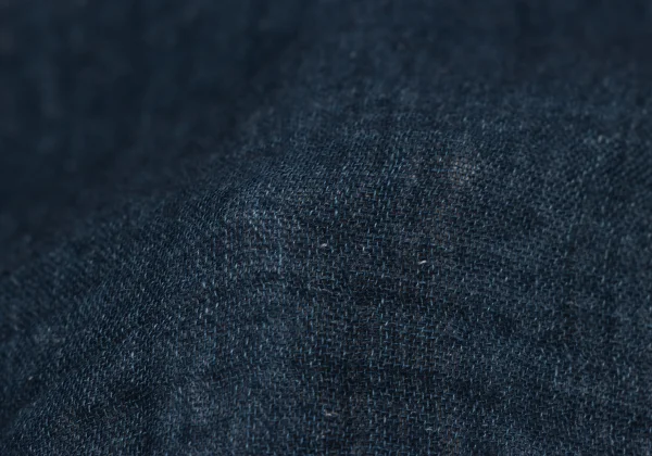 45rpm 45R Striped Indigo Dyed Cotton Gauze Shirt K-164525_016