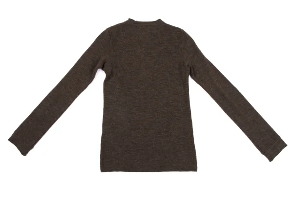 45rpm 45R Wool Henley Neck Knit Sweater K-164527_012