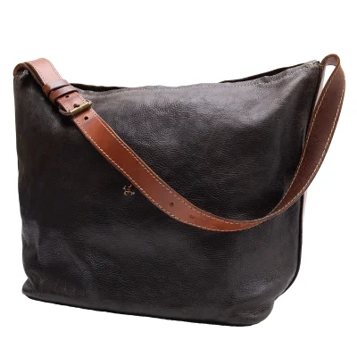 HENRY CUIR Leather Shoulder Bag