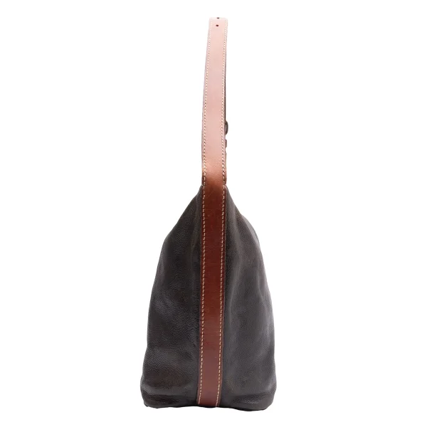 HENRY CUIR Leather Shoulder Bag K-164528_003