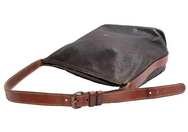 HENRY CUIR Leather Shoulder Bag K-164528_012