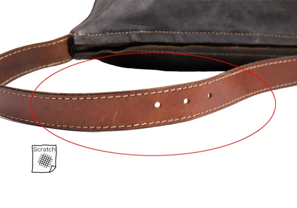 HENRY CUIR Leather Shoulder Bag K-164528_015