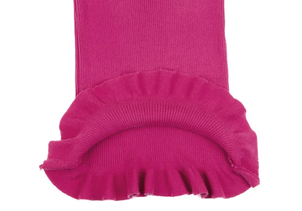 Jean Paul GAULTIER FEMME Cotton Hem Frill Rib Knit Tank Top K-164529_008