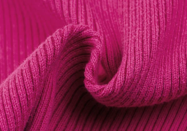 Jean Paul GAULTIER FEMME Cotton Hem Frill Rib Knit Tank Top K-164529_011