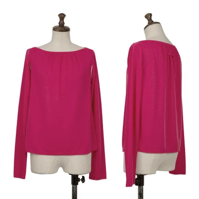 Jean Paul GAULTIER FEMME Hem Loop Design Poly Blouse