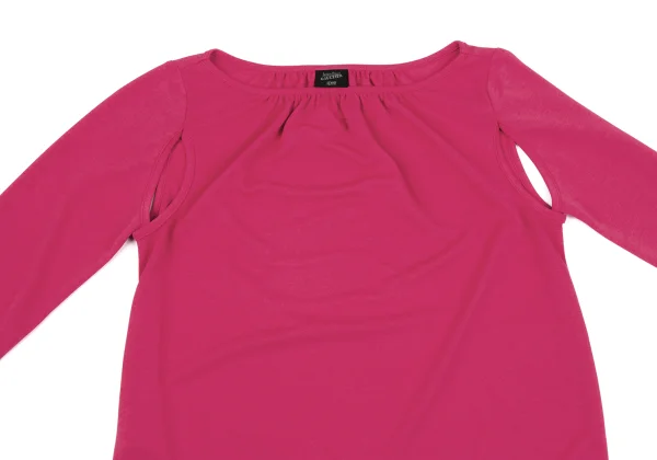 Jean Paul GAULTIER FEMME Hem Loop Design Poly Blouse K-164531_003