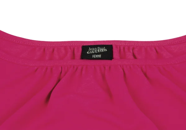 Jean Paul GAULTIER FEMME Hem Loop Design Poly Blouse K-164531_005