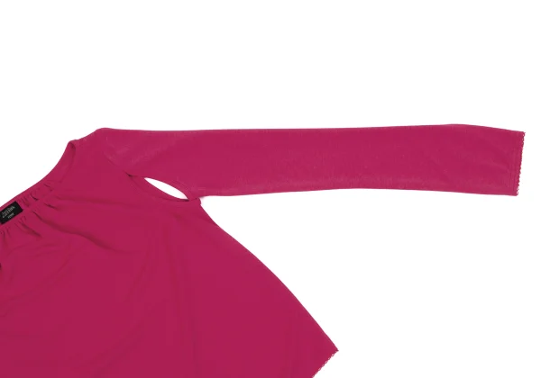 Jean Paul GAULTIER FEMME Hem Loop Design Poly Blouse K-164531_006