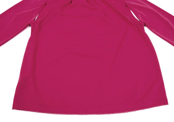 Jean Paul GAULTIER FEMME Hem Loop Design Poly Blouse K-164531_009