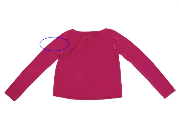 Jean Paul GAULTIER FEMME Hem Loop Design Poly Blouse K-164531_012